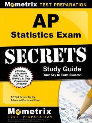 cover image of AP Statistics Exam Secrets Study Guide